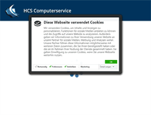 Tablet Screenshot of hcs-computerservice.de